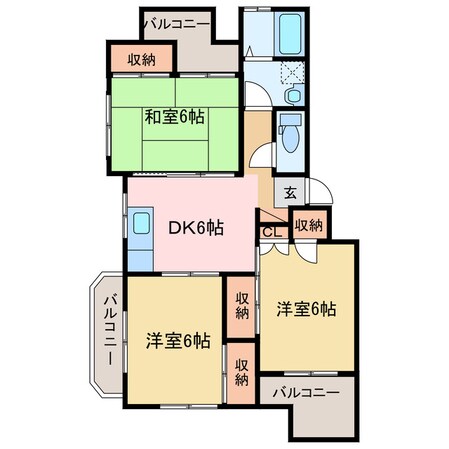 神野マンション(本郷）の物件間取画像